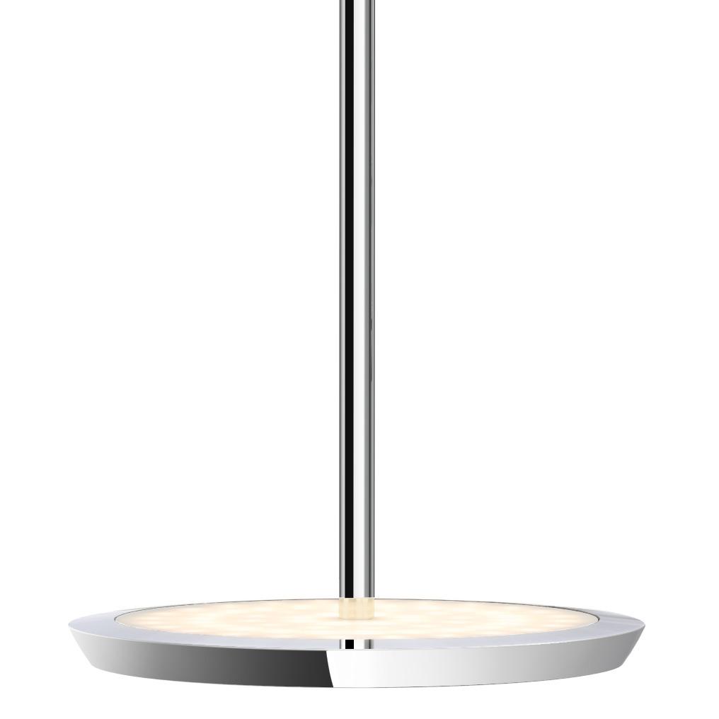 Sky Solo LED Mini Pendant - Polished Aluminum Finish