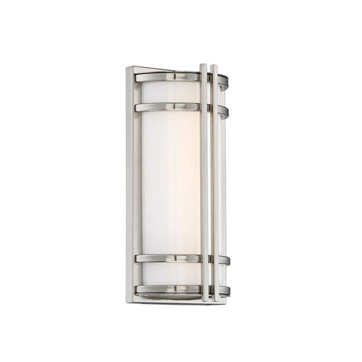 Skyscraper LED Outdoor Wall Light - Stainless Steel Finish