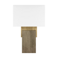 Load image into Gallery viewer, Slab Table Lamp - Natural Brass
