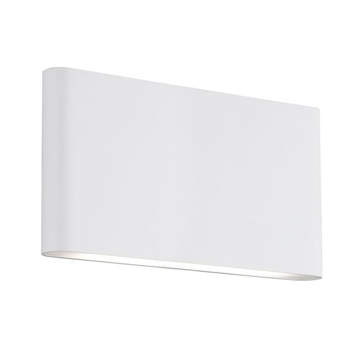 Slate Large LED Wall Sconce - White Finish