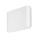 Slate Small LED Wall Sconce - White Finish