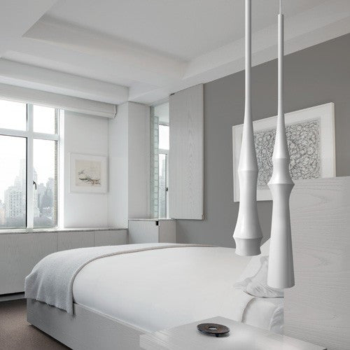 Slend 01 Pendant Light - White