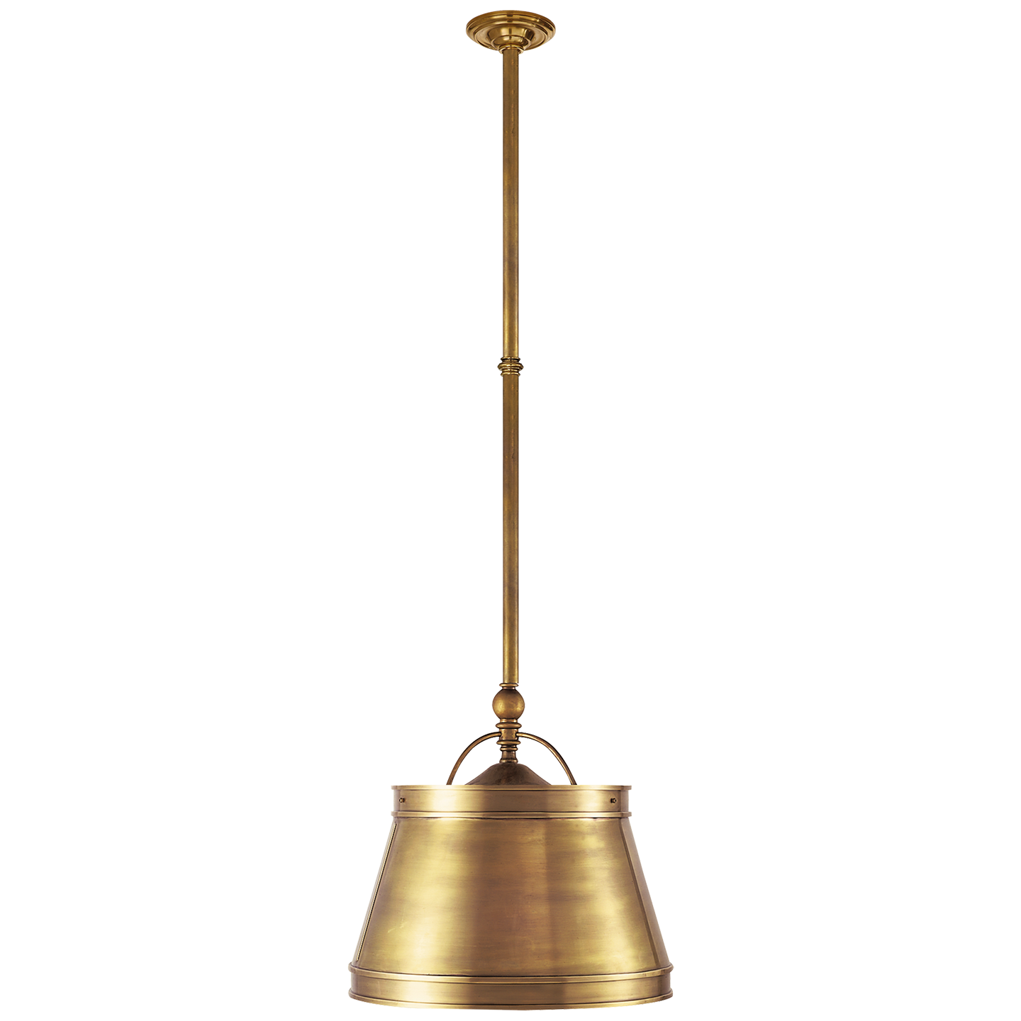 Sloane Single Shop Light Brass