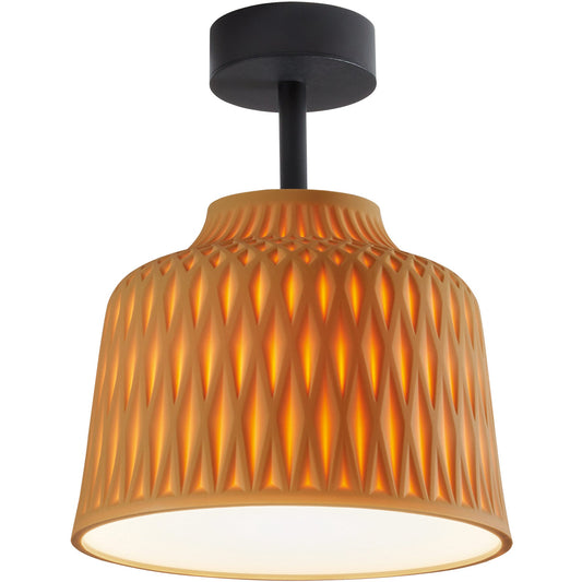 Soft PF/30 Outdoor Flush Mount - Ochre Finish