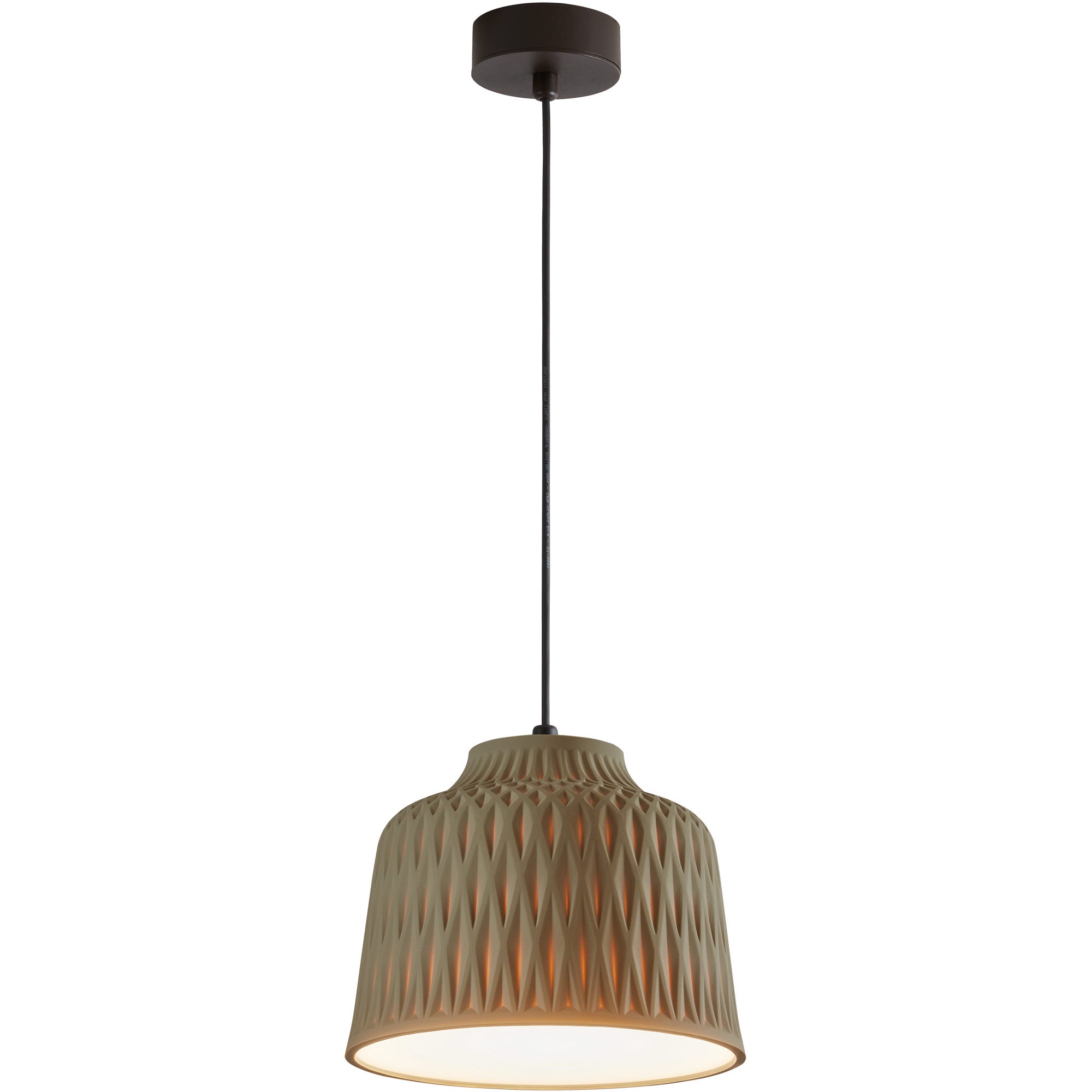 Soft S/30 Outdoor Pendant - Olive Grey Finish