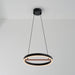 Sol Small LED Pendant - Black/Copper Finish
