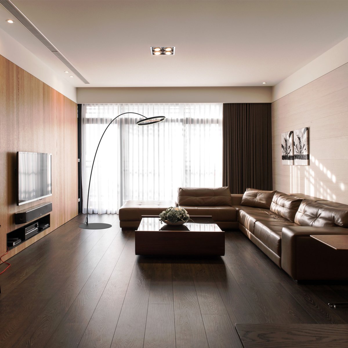 Sol LED Mega Floor Lamp - Display