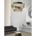 Load image into Gallery viewer, Solaris Twin Chandelier - Display
