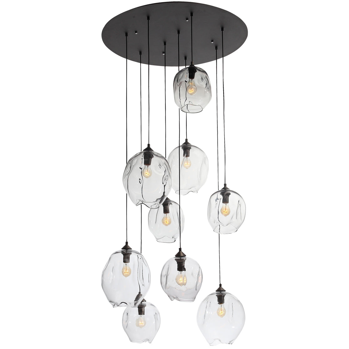 Sonoma 9-Light Pendant - Dark Bronze Finish