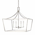 Load image into Gallery viewer, Southold Wide Chandelier - Polished Nickel
