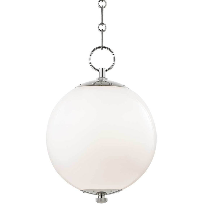 Sphere No. 1 Pendant - Polished Nickel (Small)