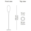 Load image into Gallery viewer, Spillo Floor Lamp - Diagram
