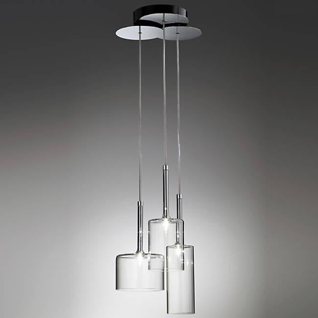 Spillray 3 Light LED Cluster Pendant - Display