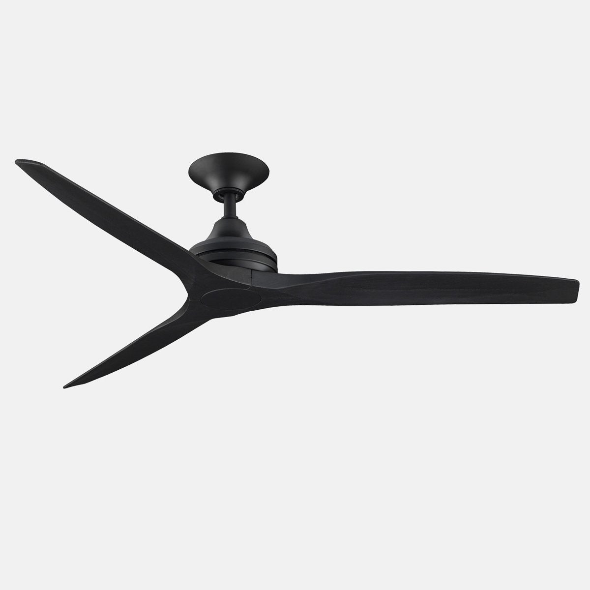 Spitfire Ceiling Fan - Black Finish with Black Blades