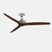 Spitfire Ceiling Fan - Galvanized Finish with Whiskey Wood Blades