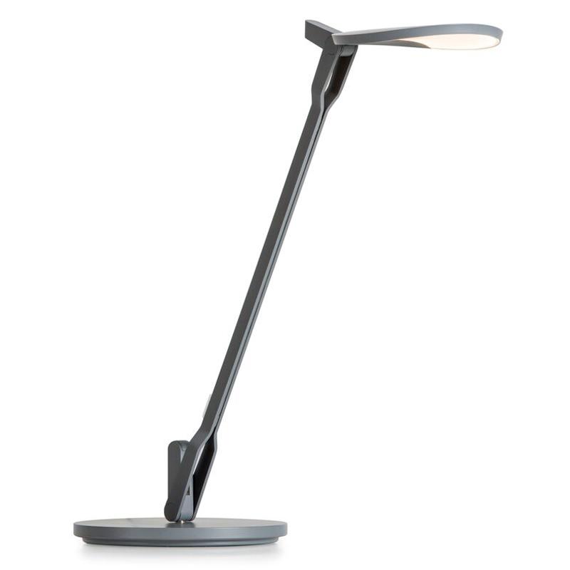 Splitty Desk Lamp - Matte Gray Finish