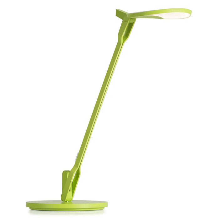 Splitty Desk Lamp - Matte Lime Green Finish