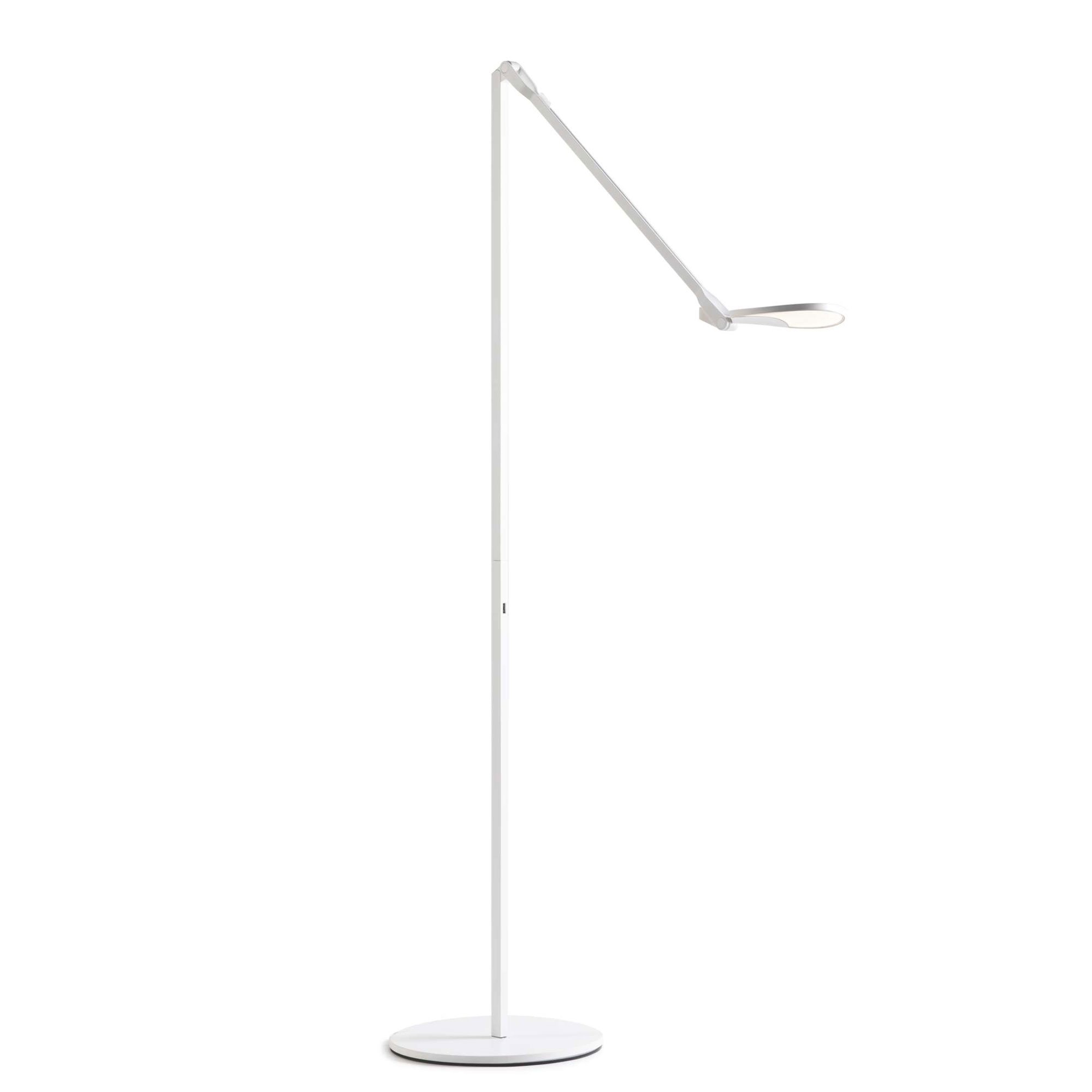 Splitty LED Floor Lamp - Matte White Finish