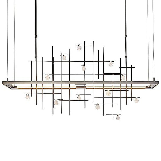 Spring LED Pendant Light - Burnished Steel