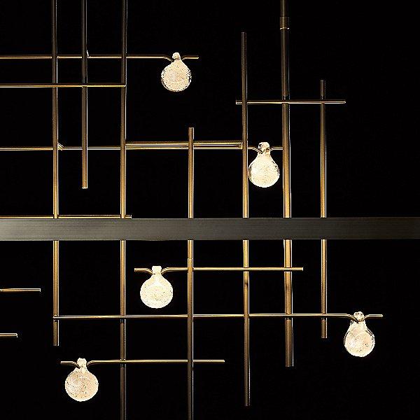 Spring LED Pendant Light - Close Up