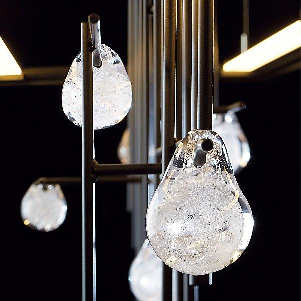 Spring LED Pendant Light - Close Up