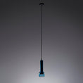 Load image into Gallery viewer, Stablight Mini B Pendant - Aqua Clear Finish
