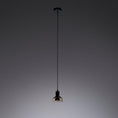 Load image into Gallery viewer, Stablight Mini C Pendant - Brown Clear Finish
