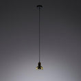 Load image into Gallery viewer, Stablight Mini C Pendant - Green Amber Clear Finish
