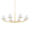 Load image into Gallery viewer, Stacey Chandelier - Aged Brass
