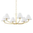 Load image into Gallery viewer, Stacey Chandelier - Aged Brass
