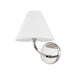 Stacey Wall Sconce - Polished Nickel
