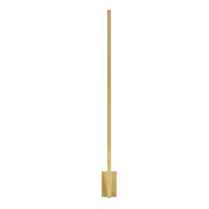 Stagger Medium Wall Sconce - Natural Brass Finish