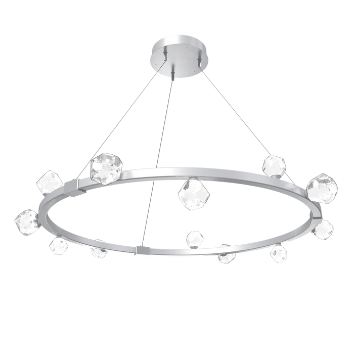 Stella LED Ring Chandelier - Classic Silver