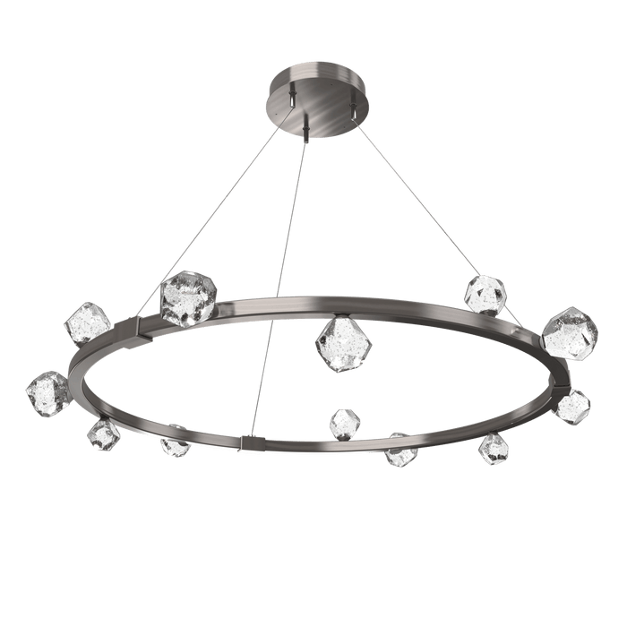 Stella LED Ring Chandelier - Gunmetal