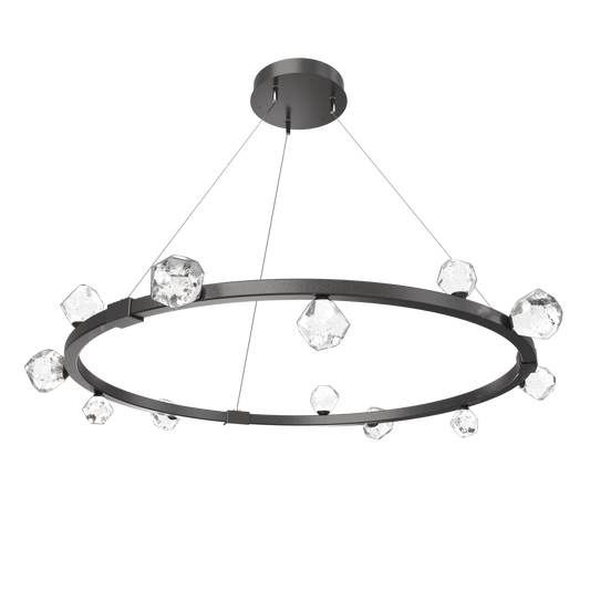 Stella LED Ring Chandelier - Graphite