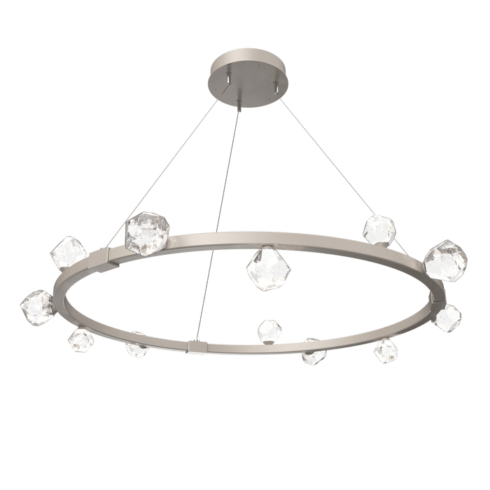 Stella LED Ring Chandelier - Metallic Beige