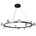 Stella LED Ring Chandelier - Oil Rubbed Bronze