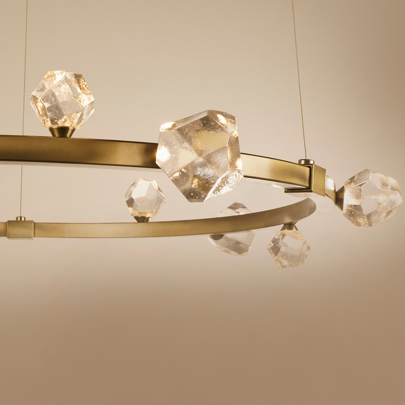 Stella LED Ring Chandelier - Detail