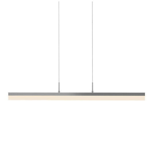 Stiletto 32" LED Pendant Light - Bright Satin Aluminum Finish