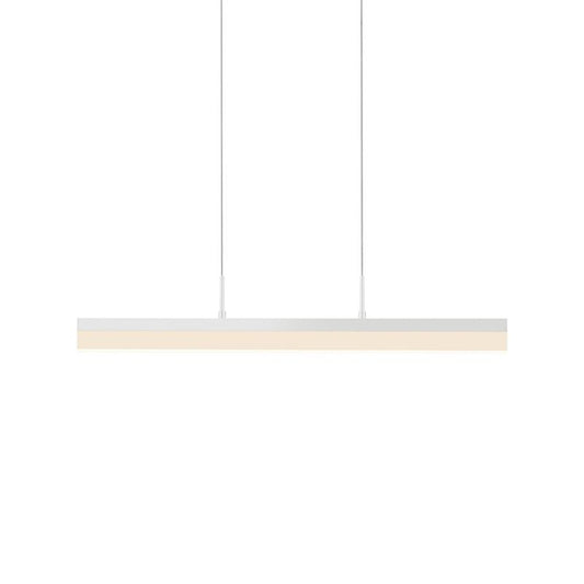 Stiletto 24" LED Pendant Light - Satin White Finish