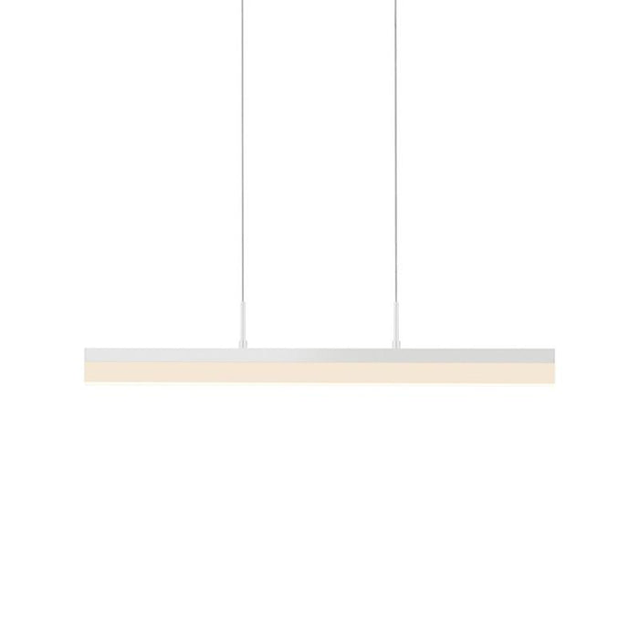 Stiletto 24" LED Pendant Light - Satin White Finish