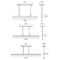 Load image into Gallery viewer, Stiletto LED Pendant Light - Diagram (24", 32", 44")
