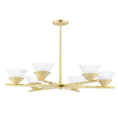 Load image into Gallery viewer, Stillwell Chandelier - Aged Brass Finish
