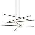 Load image into Gallery viewer, Stix 6-Arm LED Pendant Light - Satin Black
