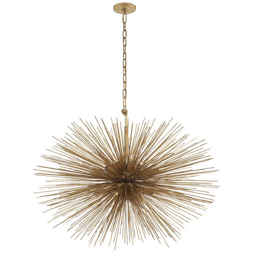 Strada Medium Oval Pendant - Gild