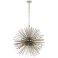 Load image into Gallery viewer, Strada Medium Round Chandelier - Polished Nickel
