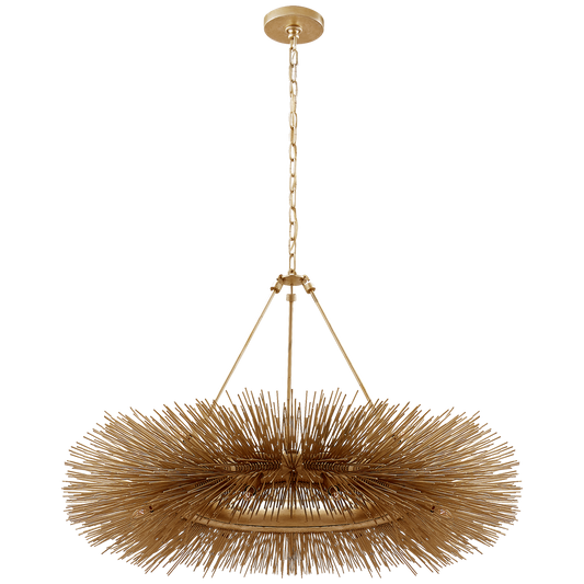 Strada Ring Chandelier - Gild