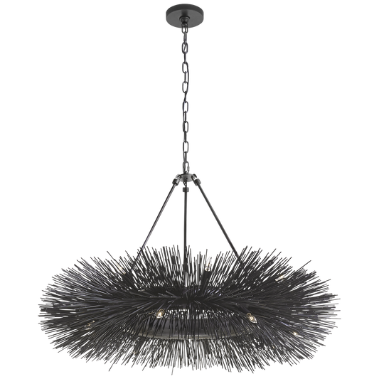 Strada Ring Chandelier - Aged Iron