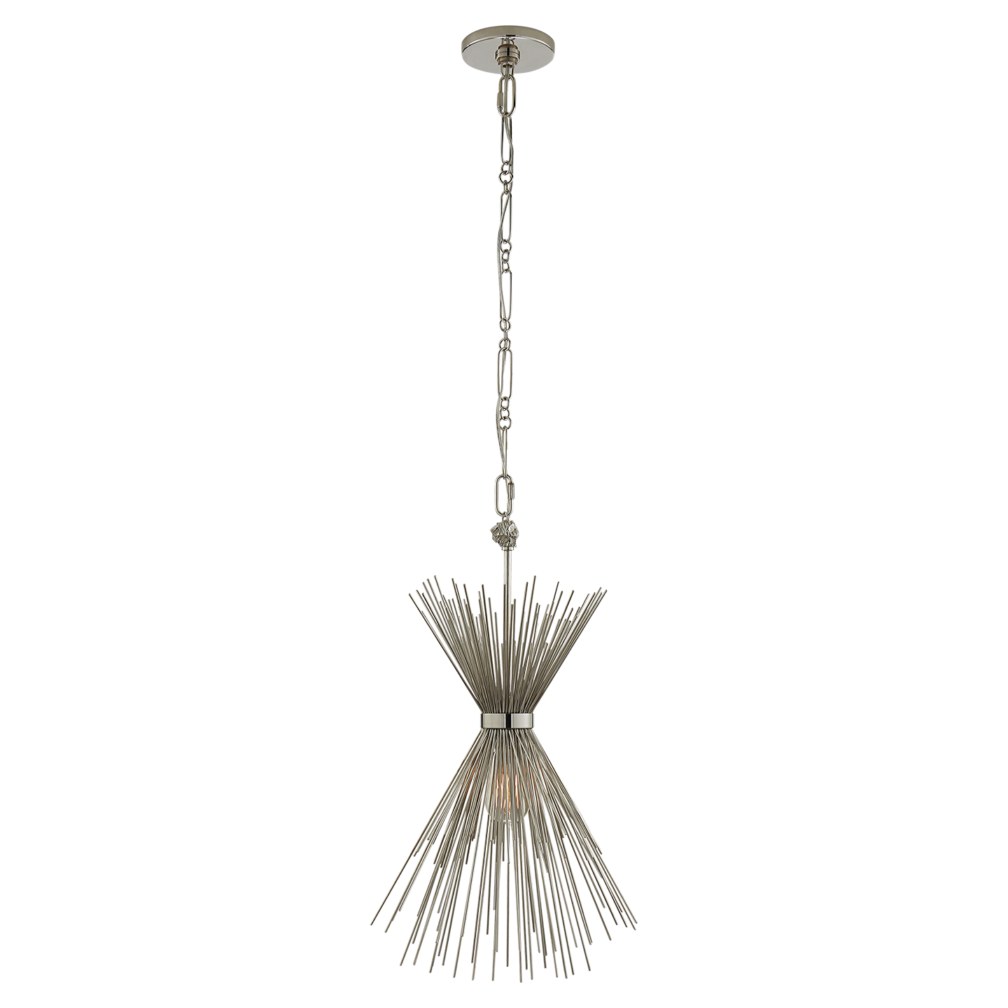 Strada Small Pendant - Polished Nickel