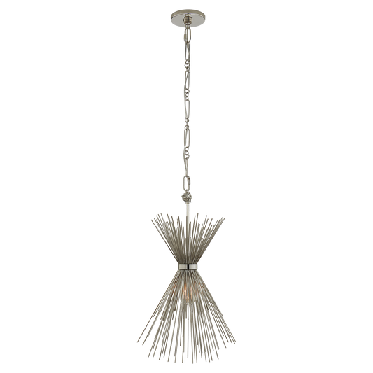 Strada Small Pendant - Polished Nickel